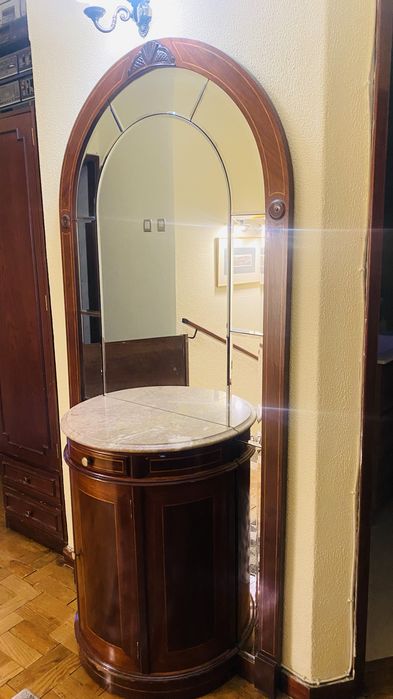 Móvel entrada com espelho