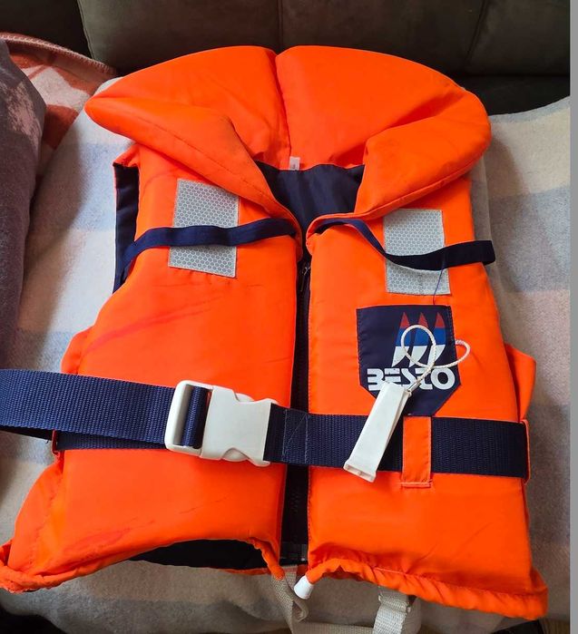 2 kamizelki ratunkowe  dla dzieci 20 - 30 kg Besto, Marinepool