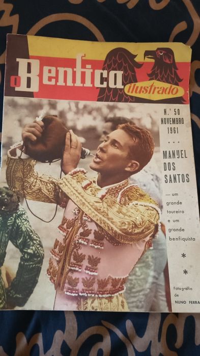 Revista O Benfica ilustrado n50 de 1961