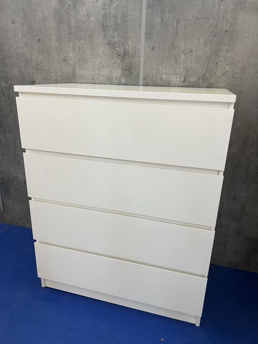 Komoda ikea malm 4 szuflady biała z dostawą