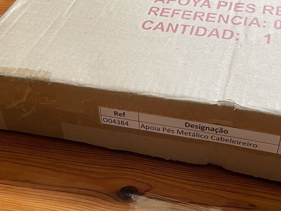 Repouso para pés Cabeleireiro/Barbeiro