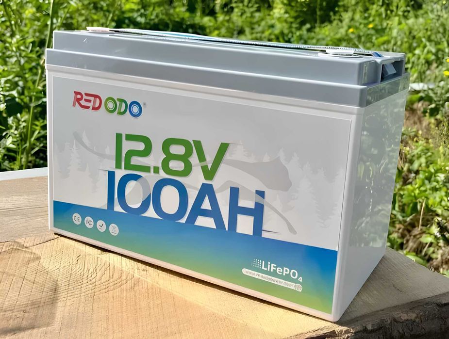 Акумулятор lifepo4 100ah 12v Redodo літій залізо фосфат / Аккумулятор