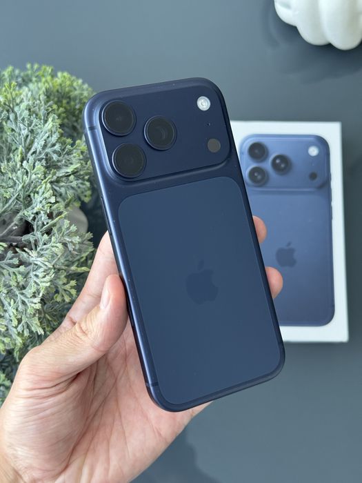 iPhone 17 Pro 256gb Deep Blue Neverlock АКБ 100% Айфон фізсім гарантія