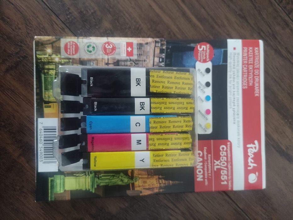 kartridże do drukarki canon C550/551