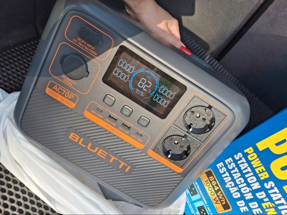Зарядна станція bluetti AC70P/ зарядная станция блюэтти ац 70 р п