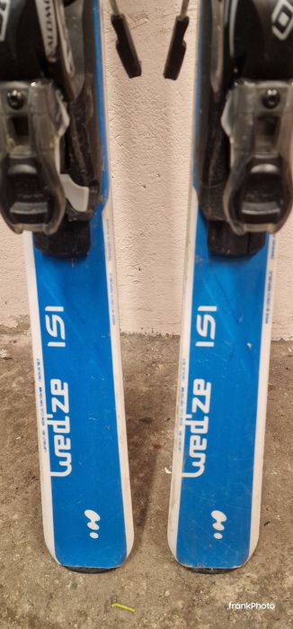 Narty wedze upops 151cm, wiązania Salomon
