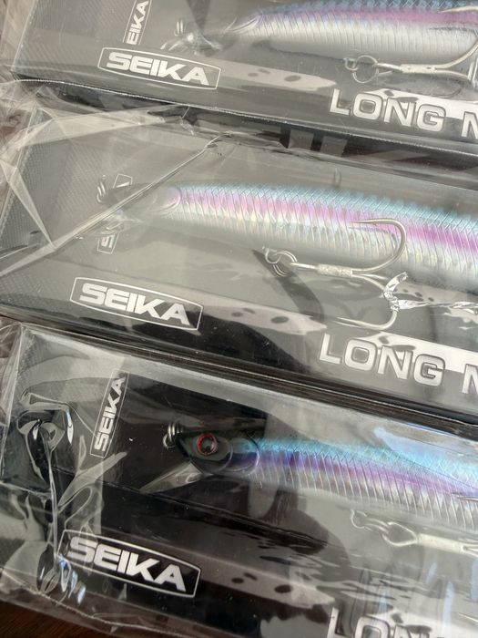 SEIKA Long Minnow 18cm – Floating – Novos e Selados