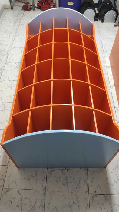 Máquina enchimento de fibra em forma de Comboio expositor