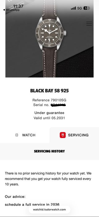 Tudor BLACK BAY 58 925