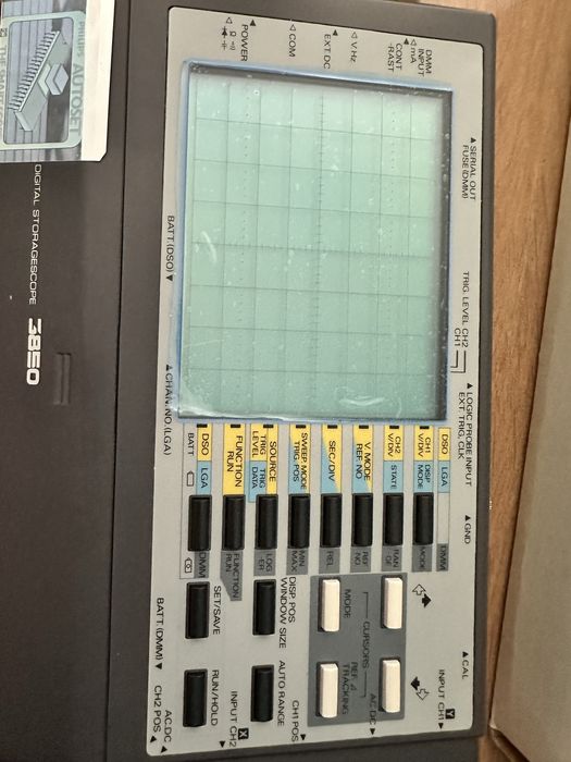 HUNG CHANG 3850 Digital Storagescope – oscyloskop cyfrowy 2CH 10 MHz + walizka
