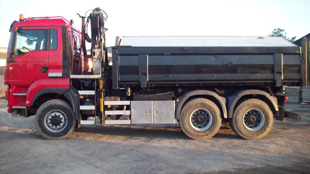 MAN TGS 26.400 6X6 HDS hydroburta  MAN 6x6 HDS wywrotka + hydroburta