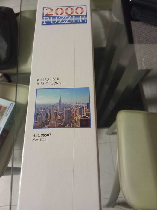 Vendo 2 puzzles novos de alta qualidade ainda fechados  com 2000 mil p