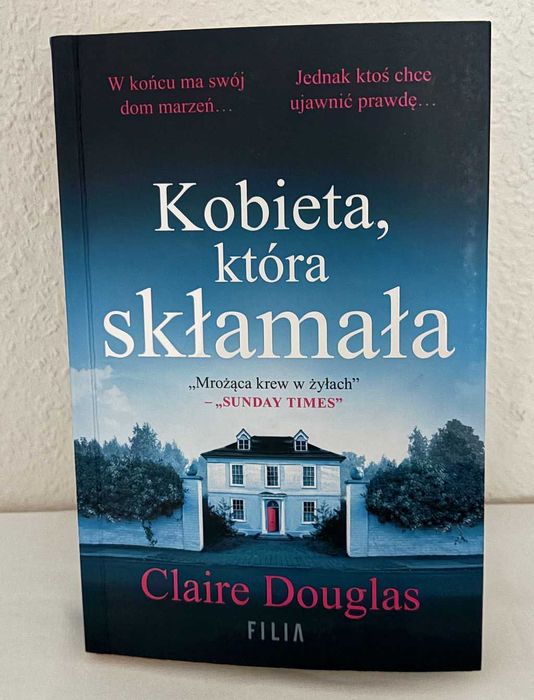 Książka Claire Douglas" Kobieta która skłamała "