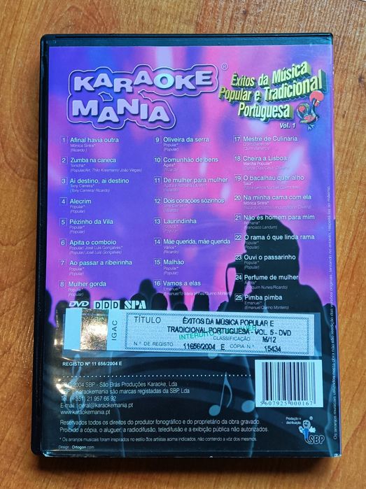 10 Karaoke DVDs64398417823105123