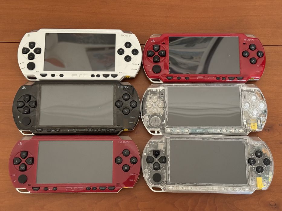 Consolas Nintendo e PlayStation (PSP)