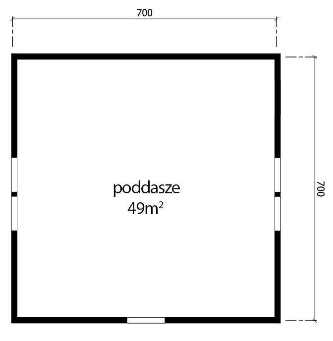 Dom z bali - domek letniskowy całoroczny