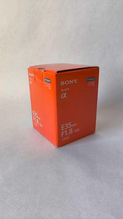 Об'єктив Sony SEL35f18 35mm f/1,8 OSS  Новий!