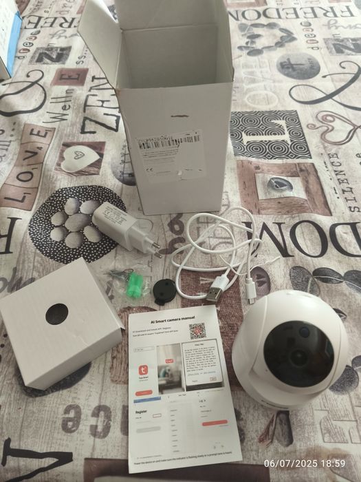 Câmera vigilância indoor