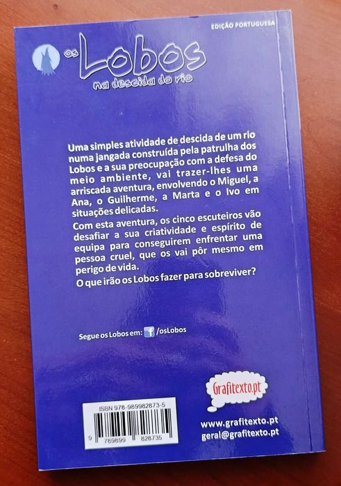 Os Lobos na Descida do Rio - portes incluídos