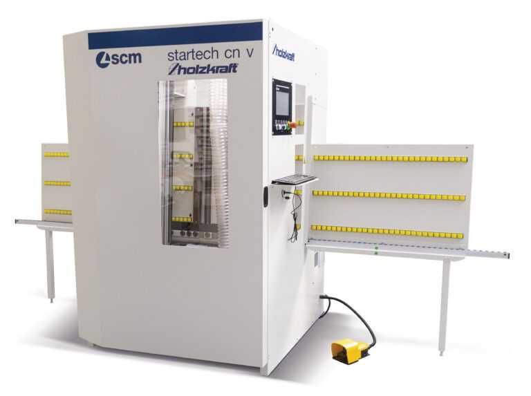 Wiertarka CNC, Uniwersalne centrum wiercące HOLZKRAFT  scm STARTECH CN-V, Wiertarka przelotowa