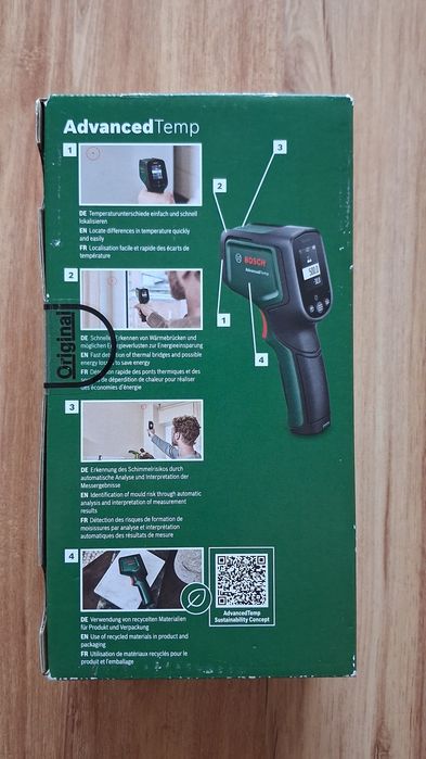 Nowy termodetektor pirometr AdvancedTemp marki Bosch