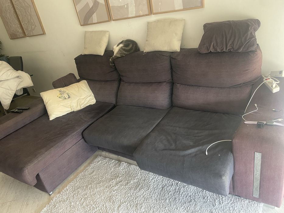 Sofa chaiselongue conforama