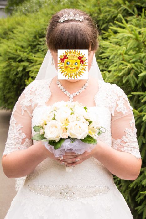 Весільна сукня, айворі