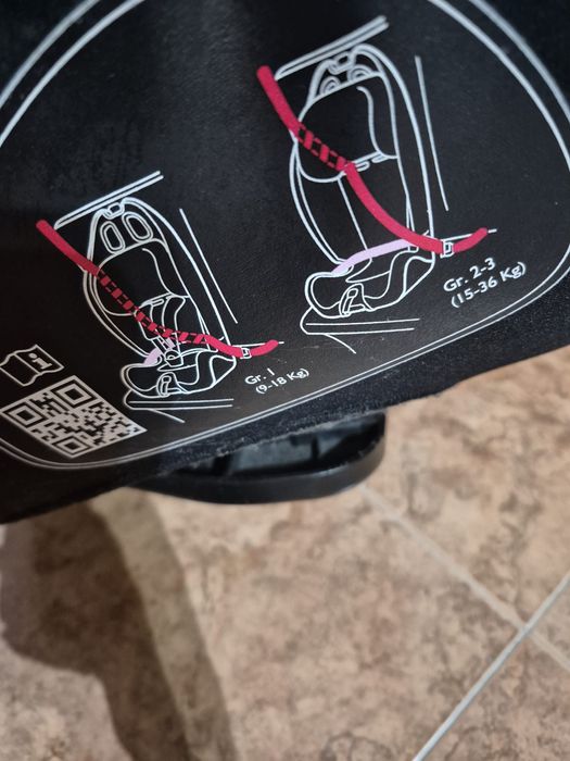 Chicco Cadeira Auto Gro-Up 1/2/3 Black