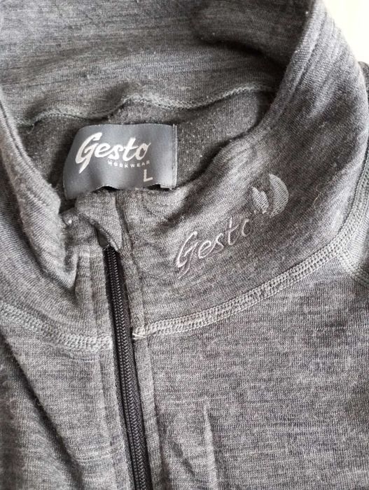 Gesto Bluza termoaktywna 70% merino męskie M/damskie XL