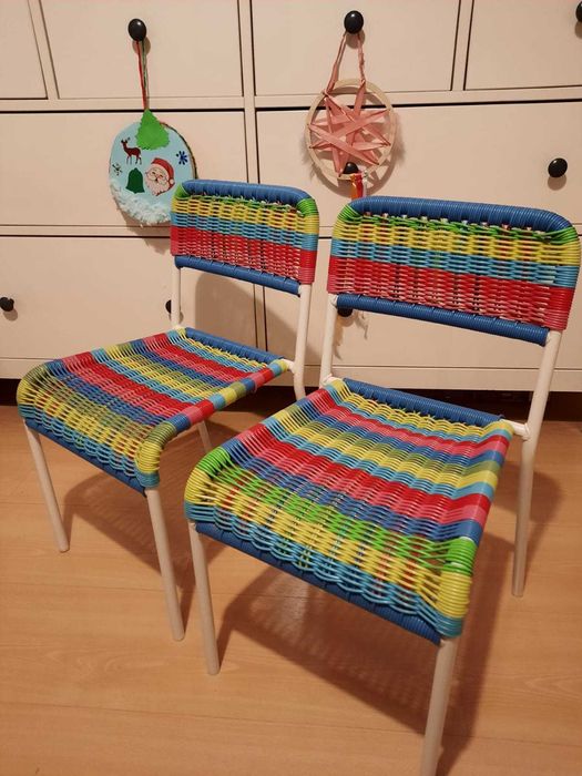 Krzesła Ikea plus stół dziecięcy