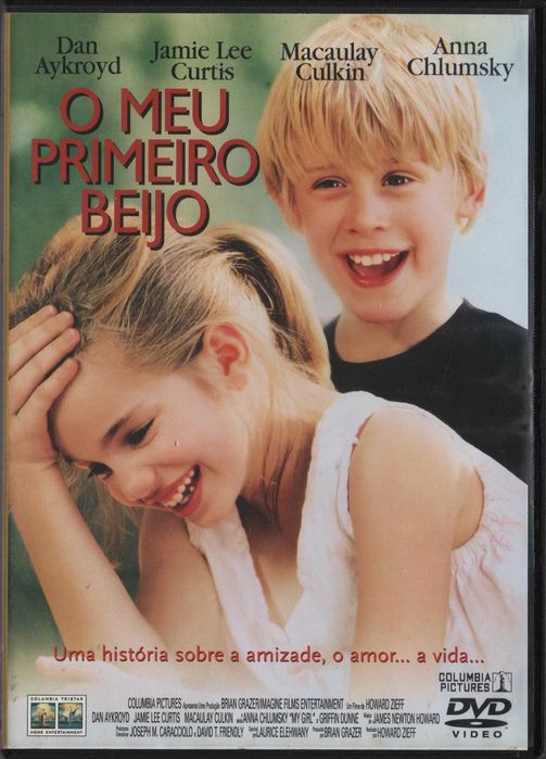 Dvd O Meu Primeiro Beijo - comédia - Dan Aykroyd/ Jamie Lee Curtis