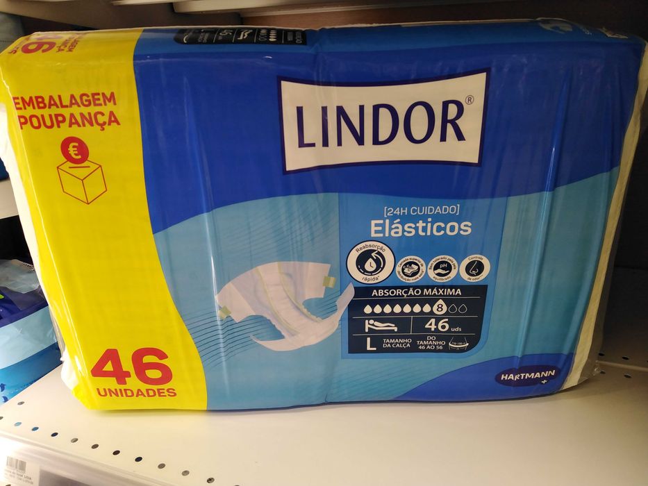 Embalagem Fraldas Lindor Adulto