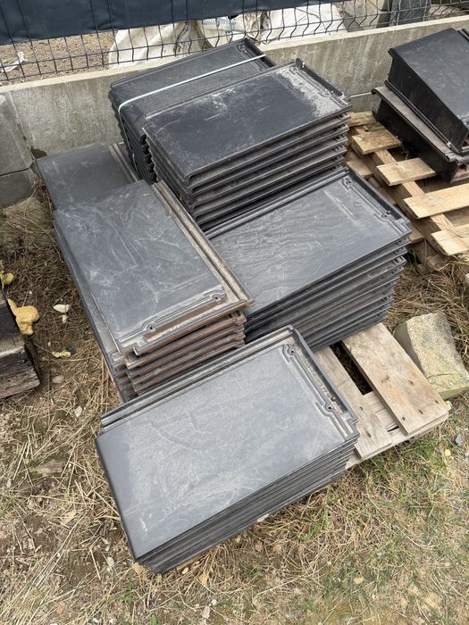 Dachówka Braas Turmalin Antracyt x 60 + Gąsiory x 2 + Skrajne x 6