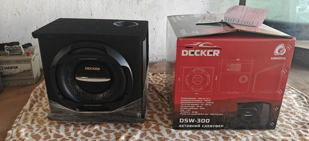 Сабвуфер Decker DSW-300