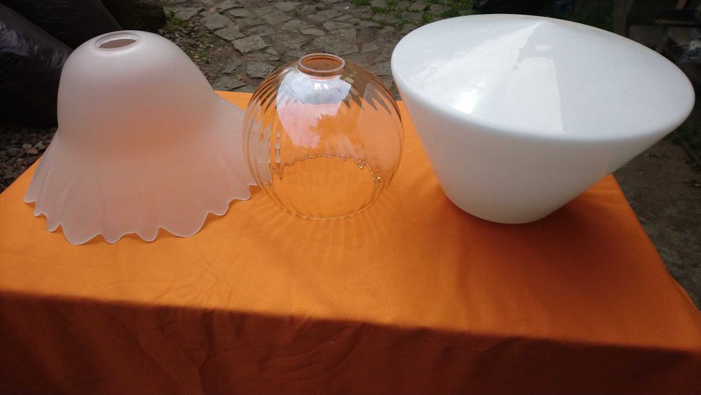 Klosze do lamp PRL