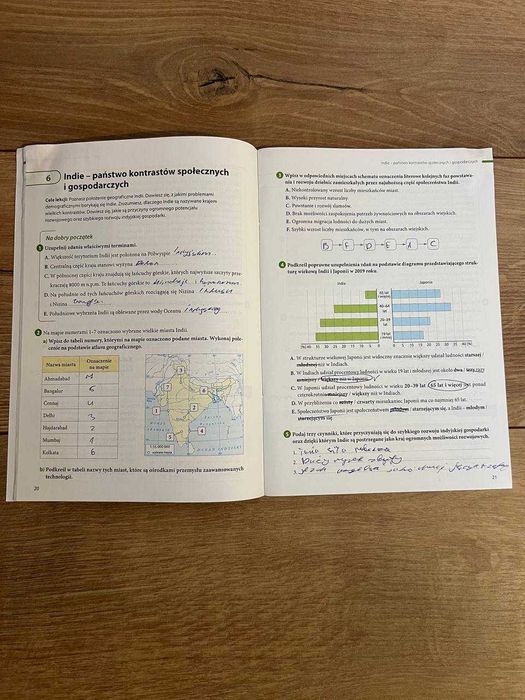 Zeszyt ćwiczeń do geografii 8 klasy