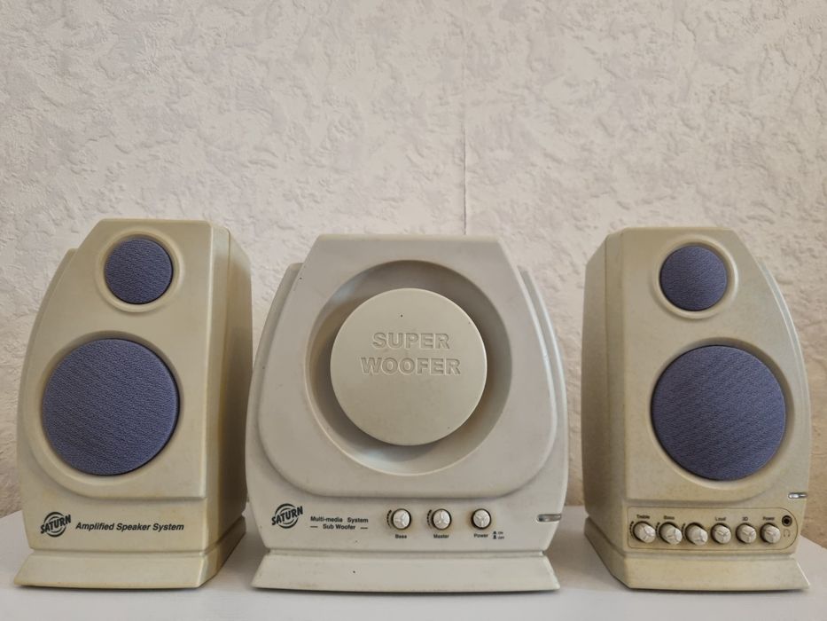 Saturn SP‑80632s акустична система 2.1 з сабвуфером — робоча