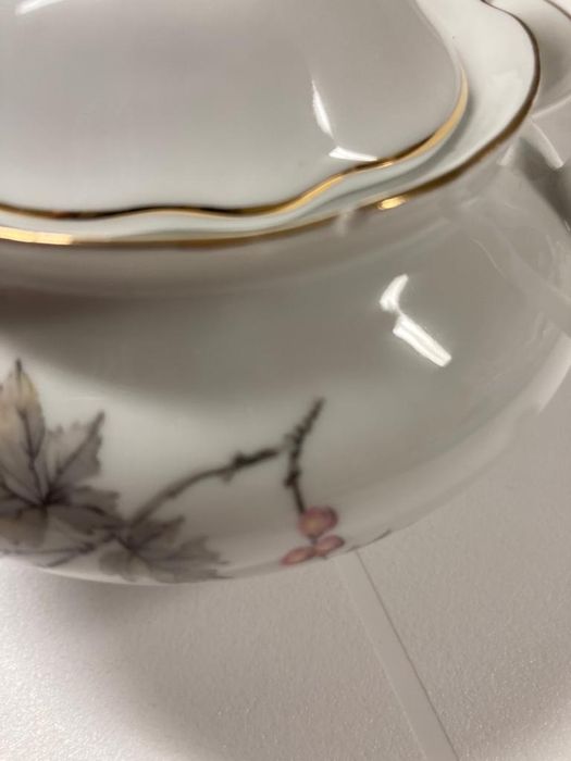 Vista alegre serviço de chá antigo