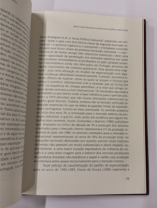 Estratégias e estruturas industriais em economias abertas, de António Brandão
