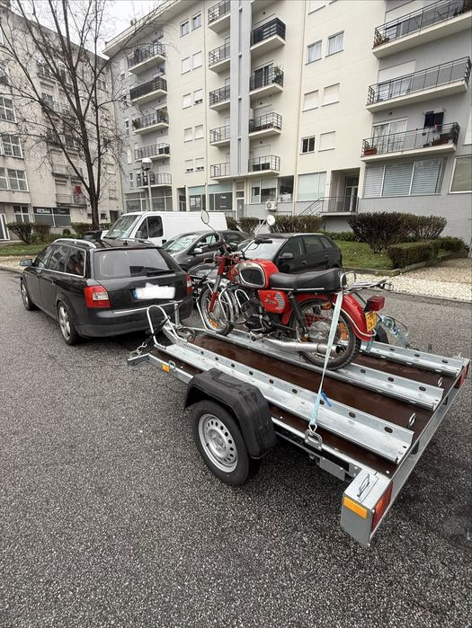 Transporte de motas ou outras coisas