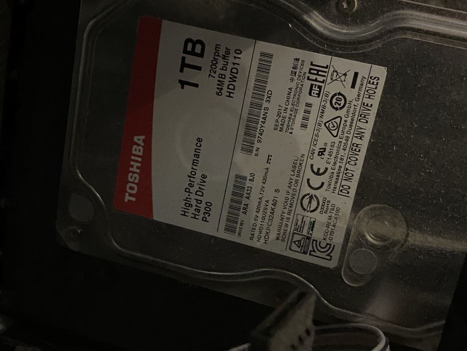 ПК комплект: Core i3-7100 / DDR4 / 1TB + Монітор LG 22" FullHD