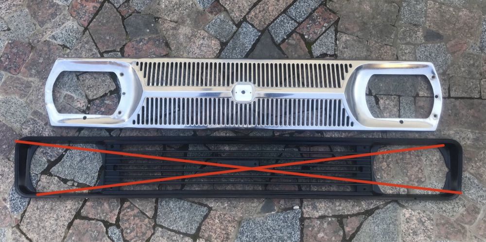 Хром решітка радіатора Иж комби