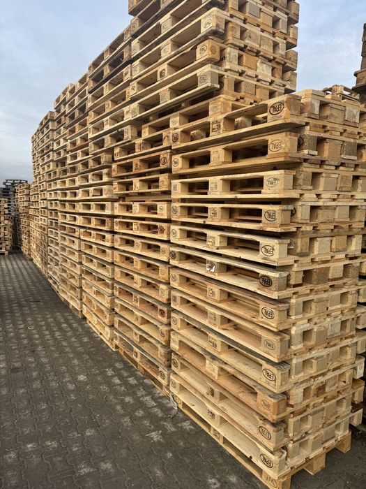 Palety euro używana jasne 1 gatunek 120x800