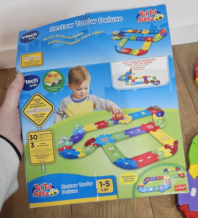 Zestaw torów deluxe Tut Tut Autka Vtech
