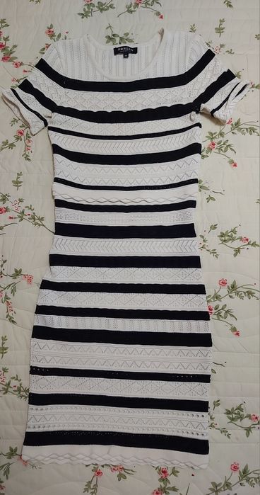 Vestido Morgan às riscas