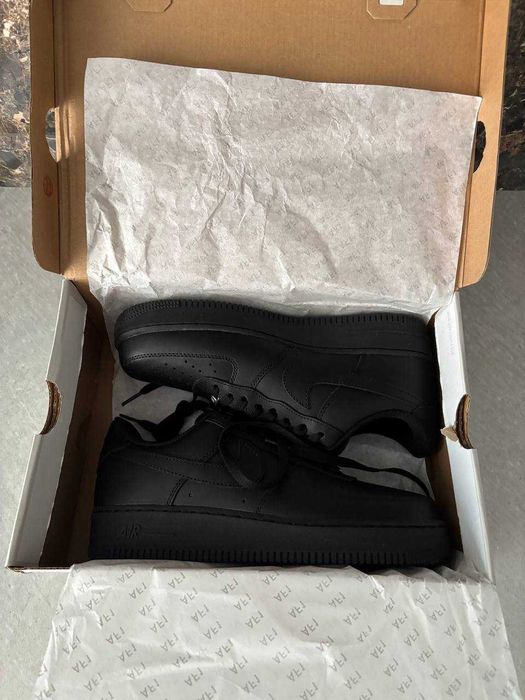 Nike Air Force 1 Low Black (38 - 46 розмір)