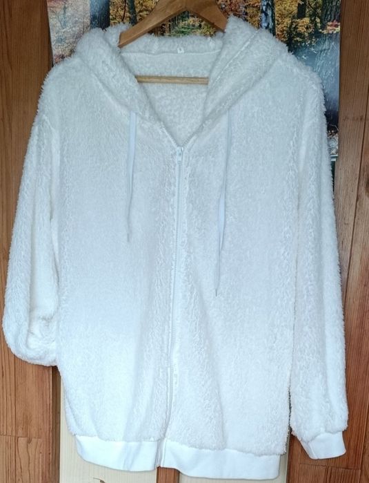 Nowa bluza damska futerko.