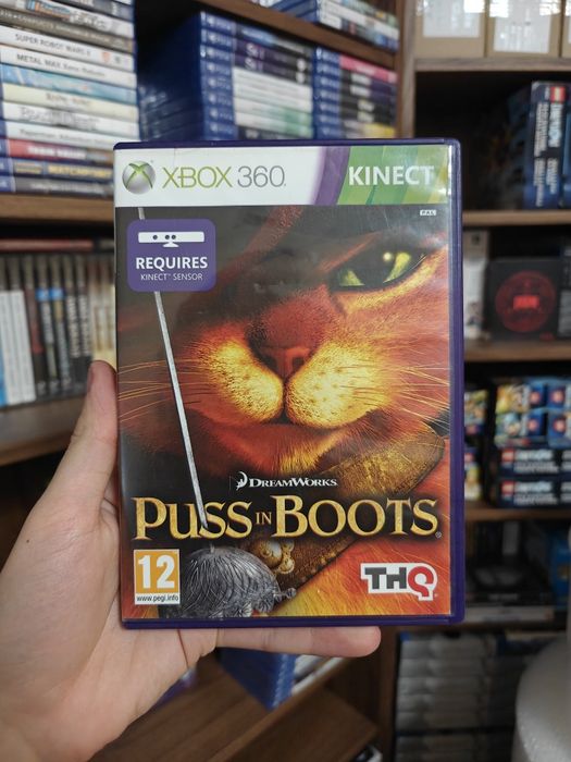 Xbox 360 Puss in Boots Kot w Butach Kinect