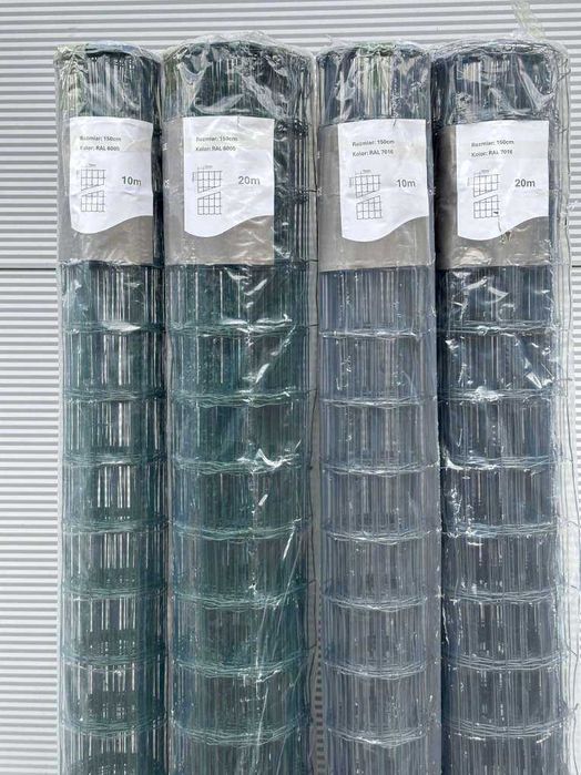 Siatka ogrodzeniowa h=150cm antracyt zielona oczko 100x75 zgrzewana