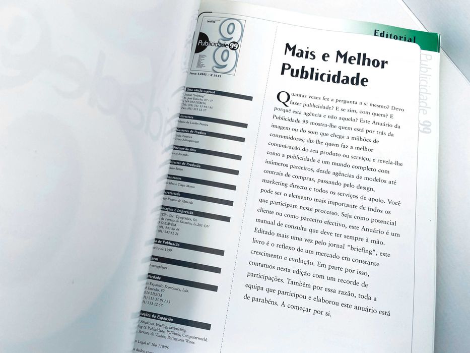 Anuário da Publicidade 99